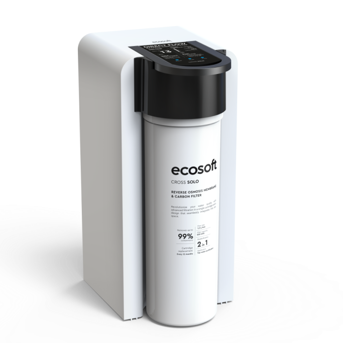 Οικιακή μονάδα αντίστροφης όσμωσης απευθείας ροής RO CROSS SOLO 500G